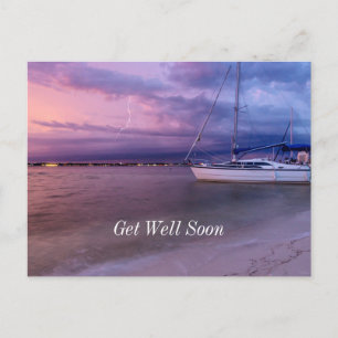 Sturm nach Navarra Florida wird bald gut Postkarte