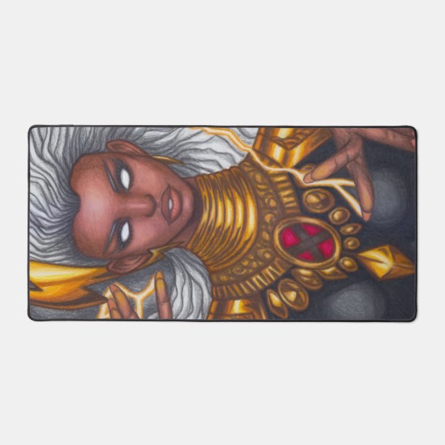 Sturm ~ Ororo Munroe Schreibtischunterlage (Vorderseite)