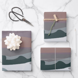 Sturm Sky Cloud Sea Waves Seascape Geschenkpapier Set