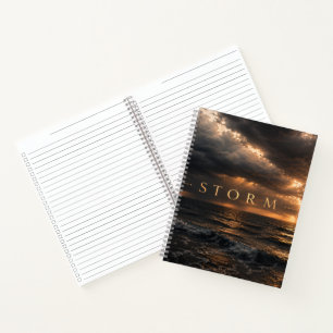 Sturm - Tiefe Gewässer Notizbuch