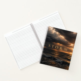 Sturm - Tiefe Gewässer Notizbuch