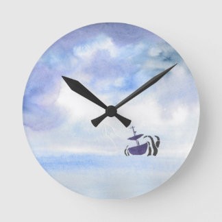 Sturm-Tossed Runde Wanduhr