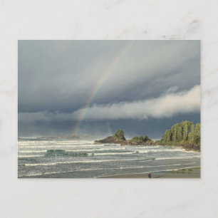 Sturm Watching in Tofino British Columbia Postkarte