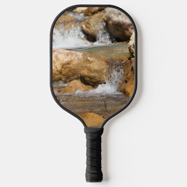 Sturmbach im Frühling Pickleball Schläger (Vorderseite)