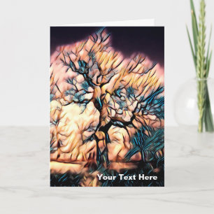 Sturmbaum Feiertagskarte