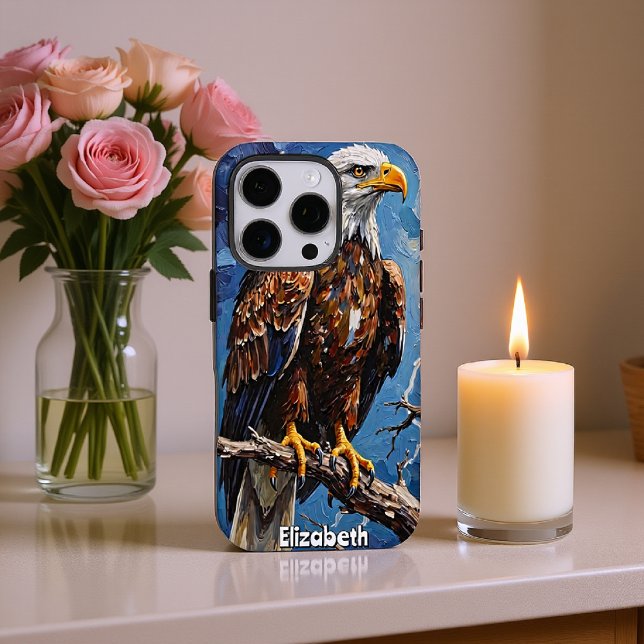 Sturmbeobachtung: Adler am Rande der Barren Case-Mate iPhone Hülle (Von Creator hochgeladen)