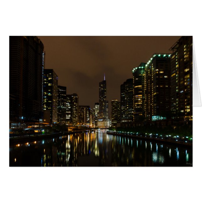 Sturmbrauen über Chicago (Vorderseite (Horizontal))