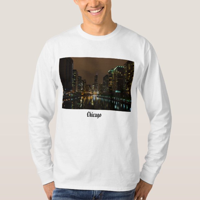 Sturmbrauen über Chicago T-Shirt (Vorderseite)