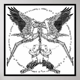 Stürme und Satyrer Poster