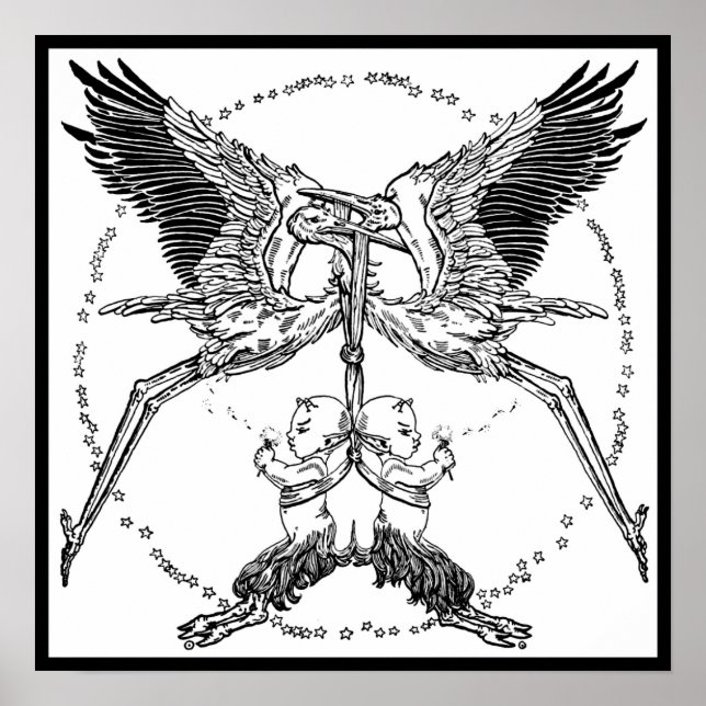 Stürme und Satyrer Poster (Vorne)