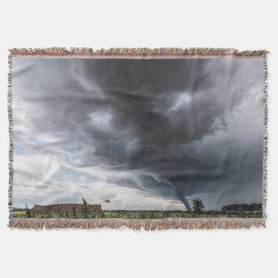 Stürmen Sie Tornado oder lifing Heu des Twister im Decke