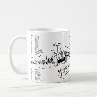 Sturmey-Archer-Dreigeschwindigkeits-Tasse (mit Bau Kaffeetasse