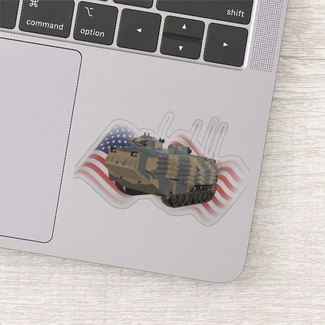 Sturmfahrzeug (AAV) AAVP7A1 Aufkleber (Detail)