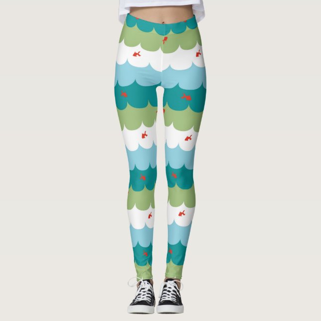 Sturmfisch Leggings (Vorderseite)