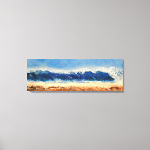 Sturmflut Leinwanddruck