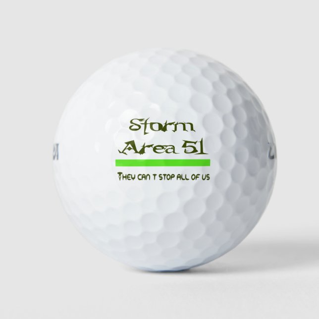 Sturmgebiet 51 golfball (Vorderseite)