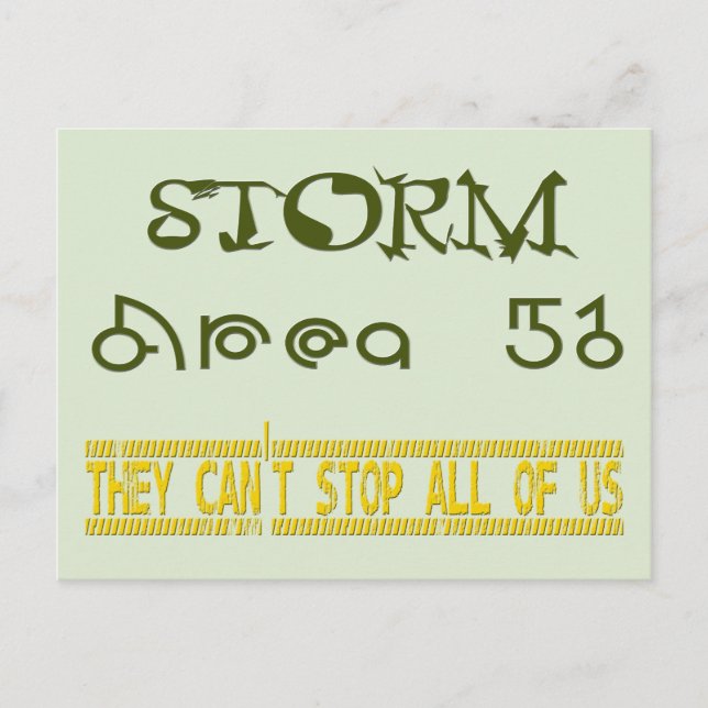 Sturmgebiet 51 postkarte (Vorderseite)