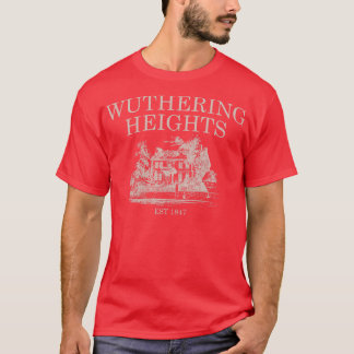 Sturmhöhe Heathcliff buchliebend Bronte Schwester T-Shirt