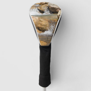 Stürmischer Bach im Frühling Golf Headcover