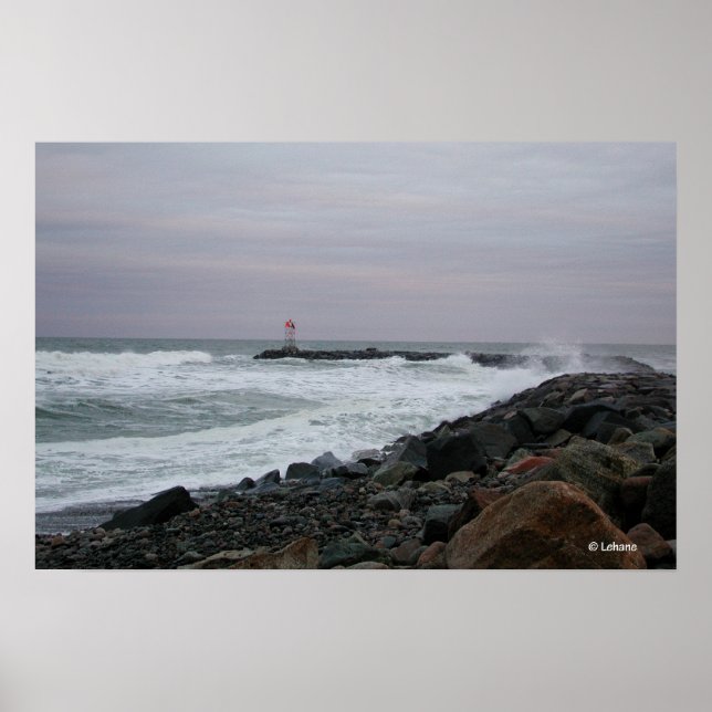 Sturmküste Poster (Vorne)