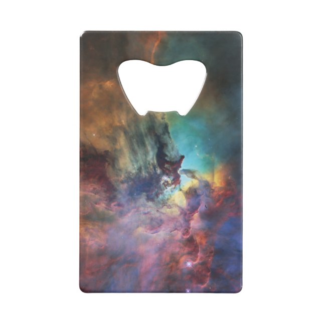 Sturmsee im Lagunennebel in Sagittarius Geldbeutel Flaschenöffner (Vorderseite)