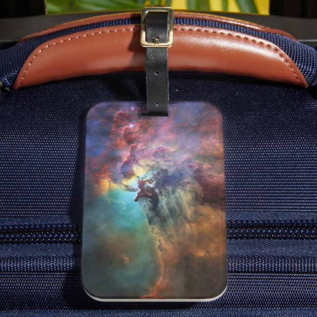 Sturmsee im Lagunennebel in Sagittarius Gepäckanhänger (Vorderseite Insitu 2)