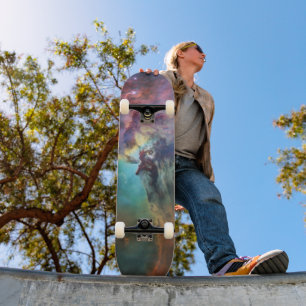 Sturmsee im Lagunennebel in Sagittarius Skateboard