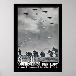 Sturmsoldat der Luft Poster
