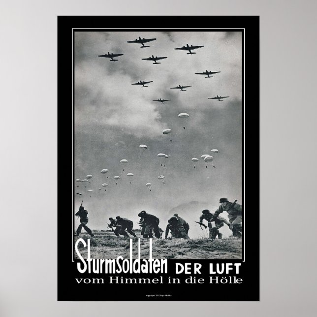 Sturmsoldat der Luft Poster (Vorne)