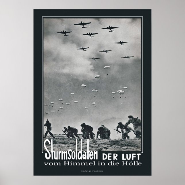 Sturmsoldat der Luft Poster (Vorne)