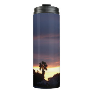 Sturmsonnenuntergang Thermosbecher