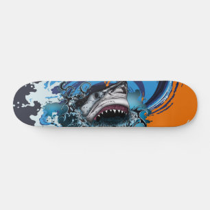 Sturmwelle-Hai-Strudel-Bewegungskunst Skateboard