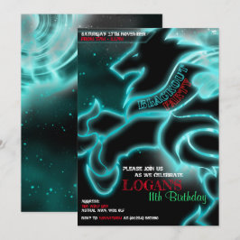 Sturmwolf-Blackout-Party Einladungen