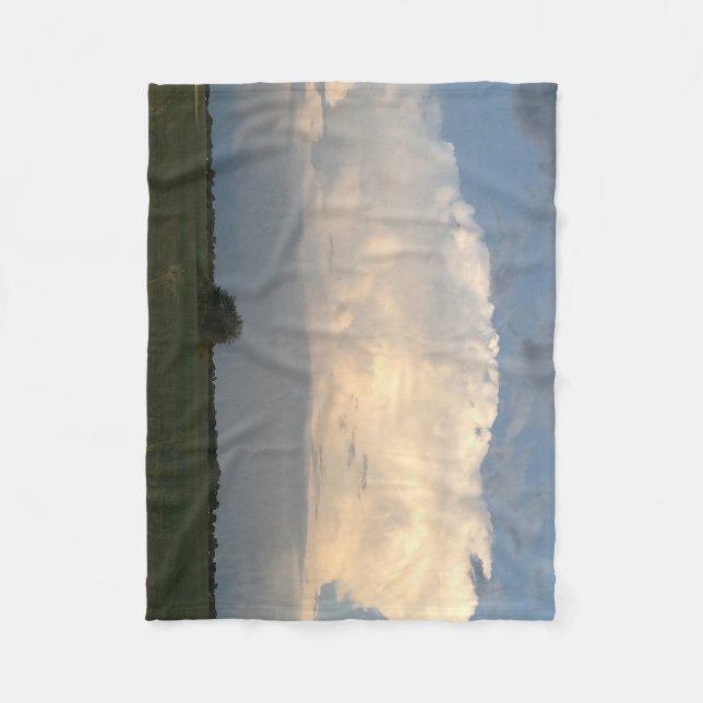 Sturmwolke Fleecedecke (Vorderseite)