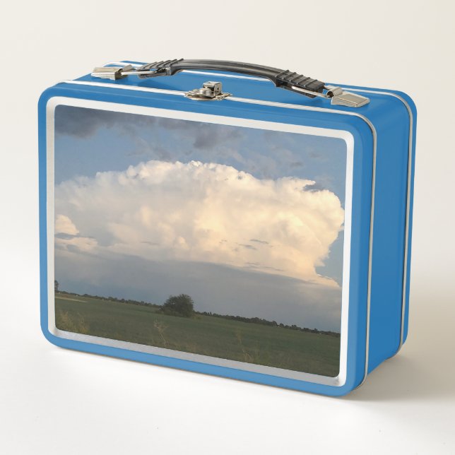 Sturmwolke Metall Brotdose (Vorderseite)
