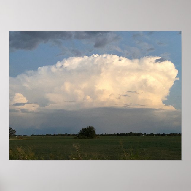 Sturmwolke Poster (Vorne)