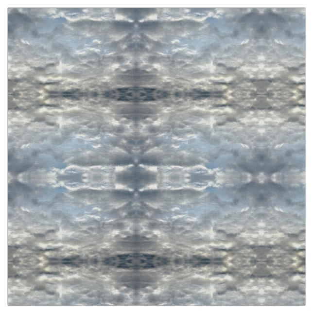 Sturmwolken Abstrakt Stoff (Muster)