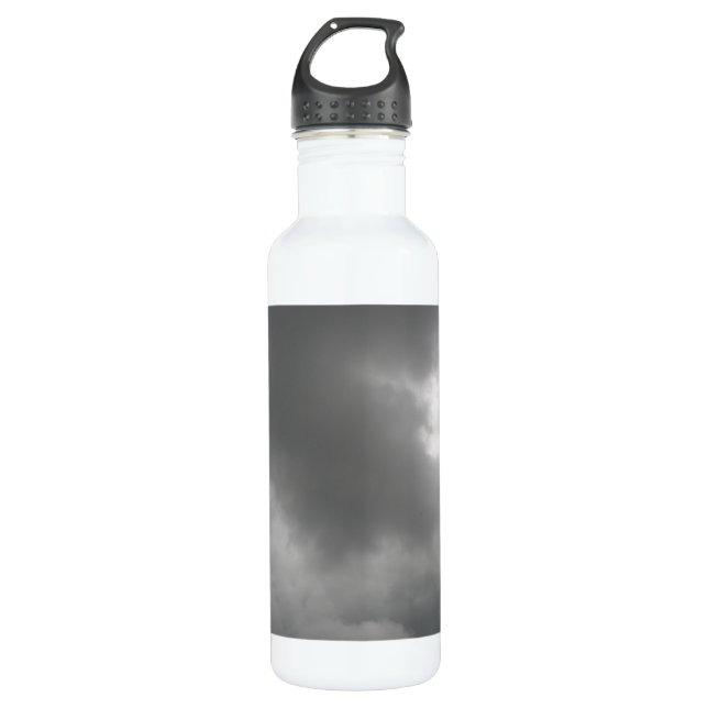 Sturmwolken Trinkflasche (Vorderseite)