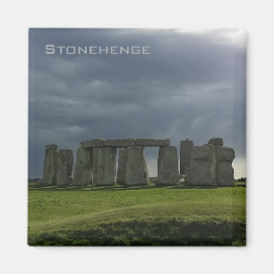 Sturmwolken über Stonehenge Magnet