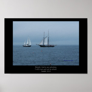 Sturmy Waters, Siehe, Gott ist meine Errettung, Po Poster