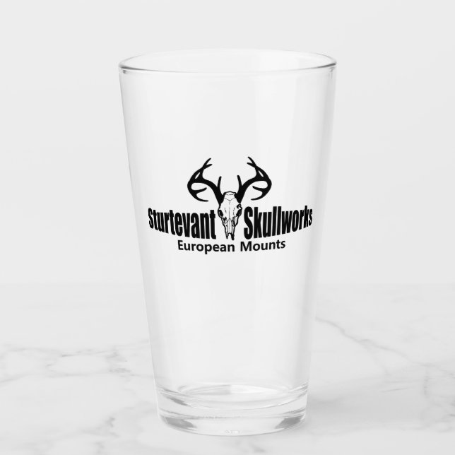 Sturtevant Skullworks Pint Glass Glas (Vorderseite)
