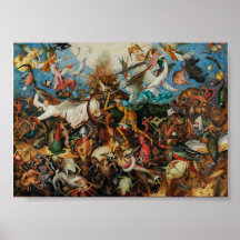 Sturz der rebellischen Engel | Pieter Bruegel der