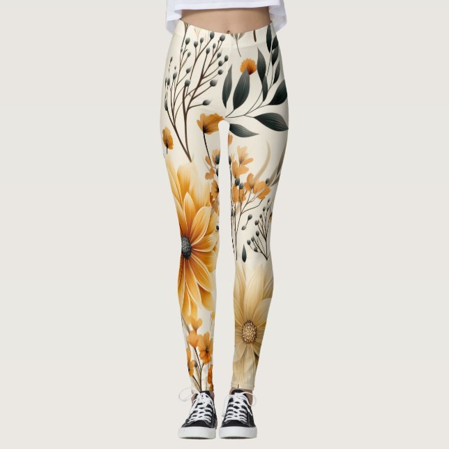 Sturzblätter Leggings (Vorderseite)