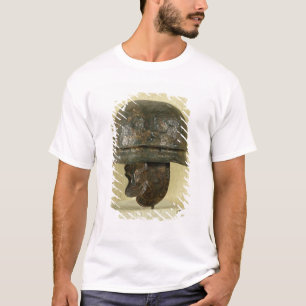 Sturzhelm mit Backe schützt, von Alesia, Tene III T-Shirt