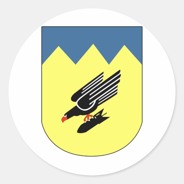 Sturzkampfgeschwader 77 9. Staffel SG 77 Runder Aufkleber (Vorderseite)