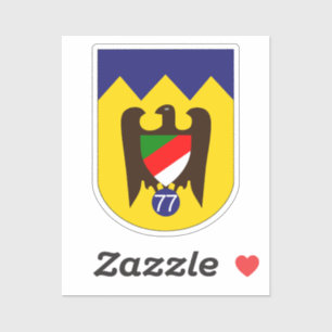 Sturzkampfgeschwader 77 (StG 77) Emblem Square Sti Aufkleber