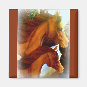 Stute und Pony-Magnet Magnet