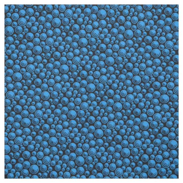 Stuten in Blau und Schwarz Stoff (Muster)