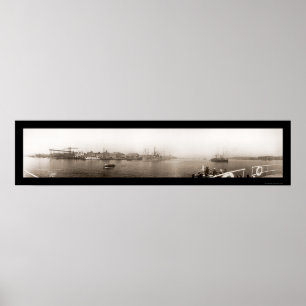 Stuten-Marine-Yard Vallejo Foto 1911 Poster