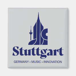 Stuttgart Deutschland Europa Magnet